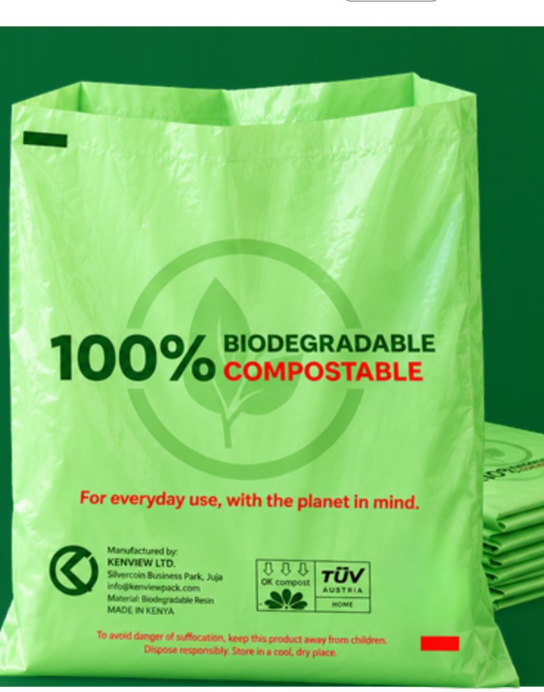Kenview 100% biodegradable compostable bag