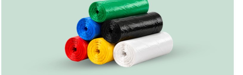 Kenview compostable bag colour range lined up in production
