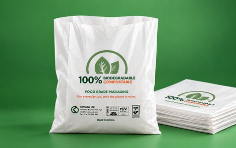 White Kenview food grade packaging bags